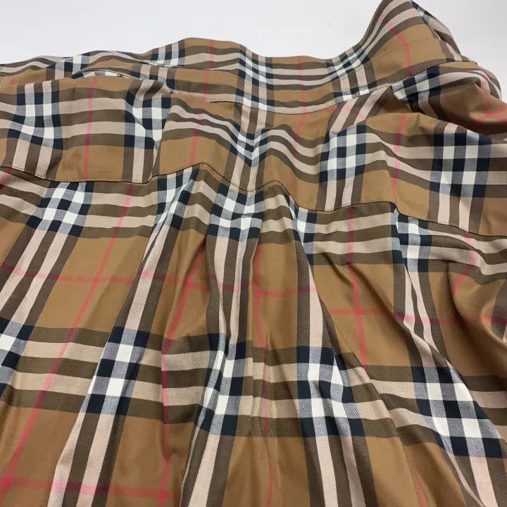 Burberry Burberry Brown Check Long Sleeve Shirt 0079 Size L / US 10 / IT 46 - 3 Thumbnail