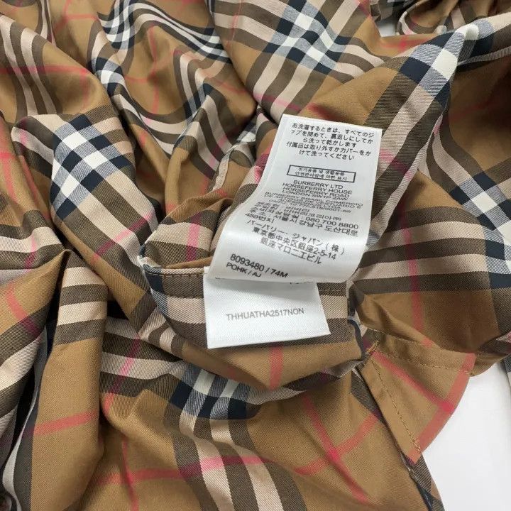 Burberry Burberry Brown Check Long Sleeve Shirt 0079 Size L / US 10 / IT 46 - 4 Thumbnail