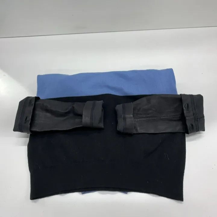 Burberry Burberry Color Block Long Sleeve Polo Shirt 0079 Size XS / US 0-2 / IT 36-38 - 12 Thumbnail