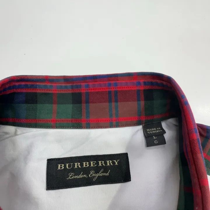 Burberry Burberry Casual Stylish Long Sleeve Shirt 0079 Size L / US 10 / IT 46 - 6 Thumbnail