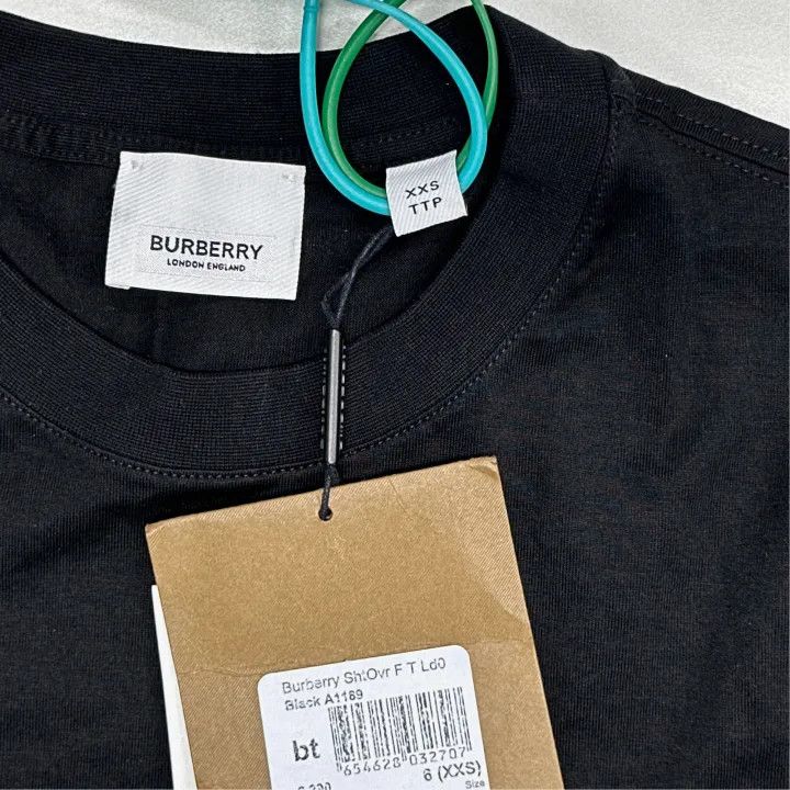 Burberry Burberry Logo Print Short Sleeve T-shirt 0079 Size XXS / US 00 / IT 34 - 5 Thumbnail