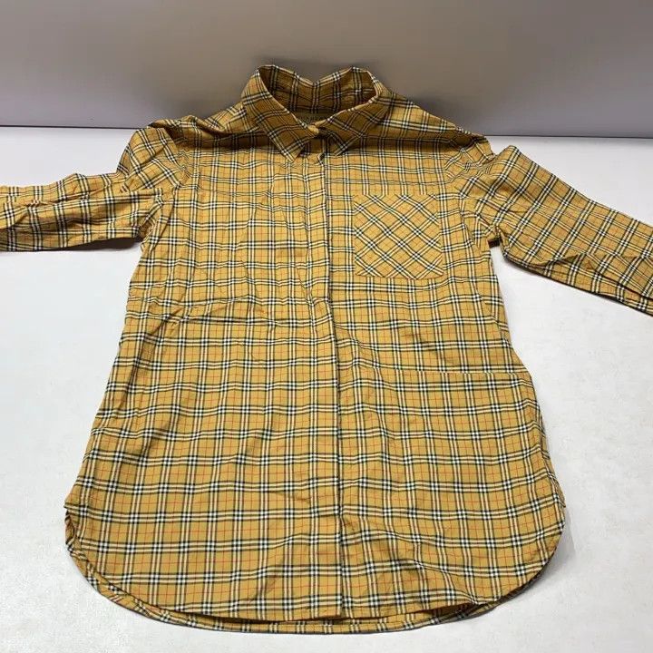 Burberry Burberry Classic Checked Long Sleeve Shirt 0079 Size S / US 4 / IT 40 - 8 Thumbnail