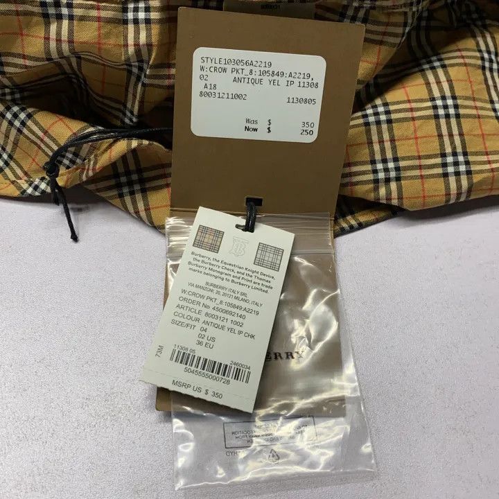 Burberry Burberry Classic Checked Long Sleeve Shirt 0079 Size S / US 4 / IT 40 - 6 Thumbnail