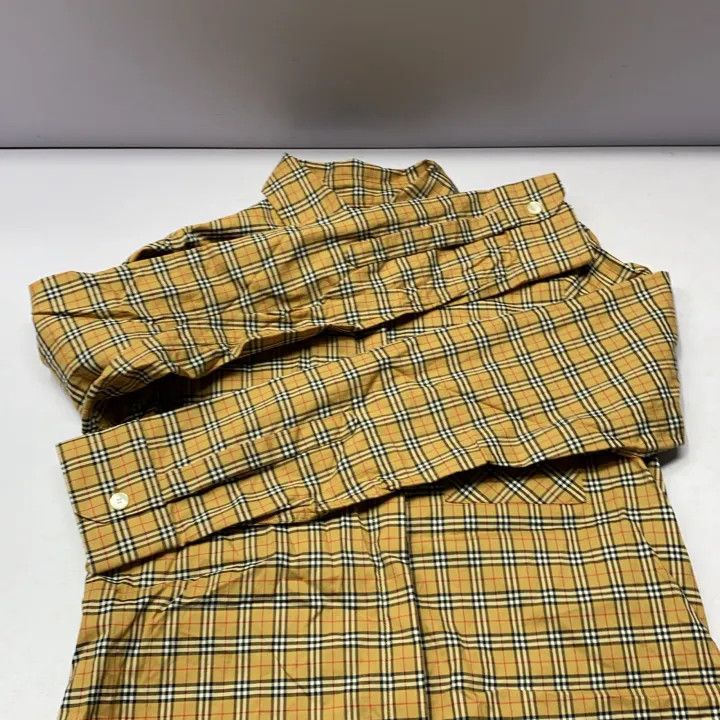 Burberry Burberry Classic Checked Long Sleeve Shirt 0079 Size S / US 4 / IT 40 - 9 Thumbnail