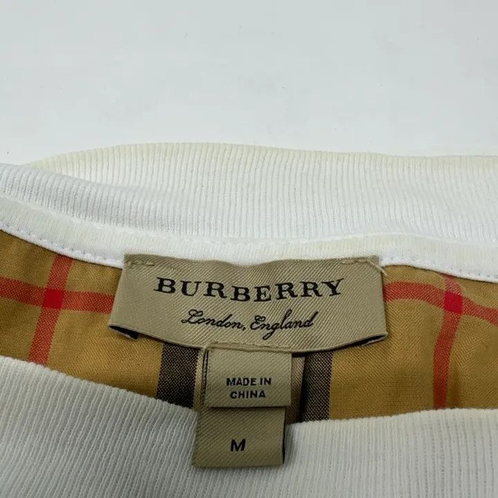 Burberry Burberry Plaid Print Short Sleeve T-Shirt 0079 Size M / US 6-8 / IT 42-44 - 5 Thumbnail