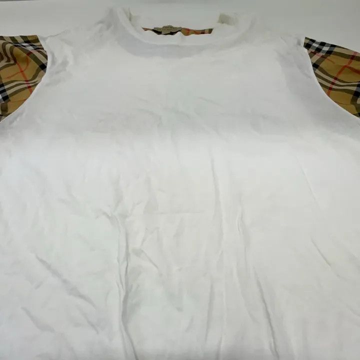 Burberry Burberry Plaid Print Short Sleeve T-Shirt 0079 Size M / US 6-8 / IT 42-44 - 7 Thumbnail