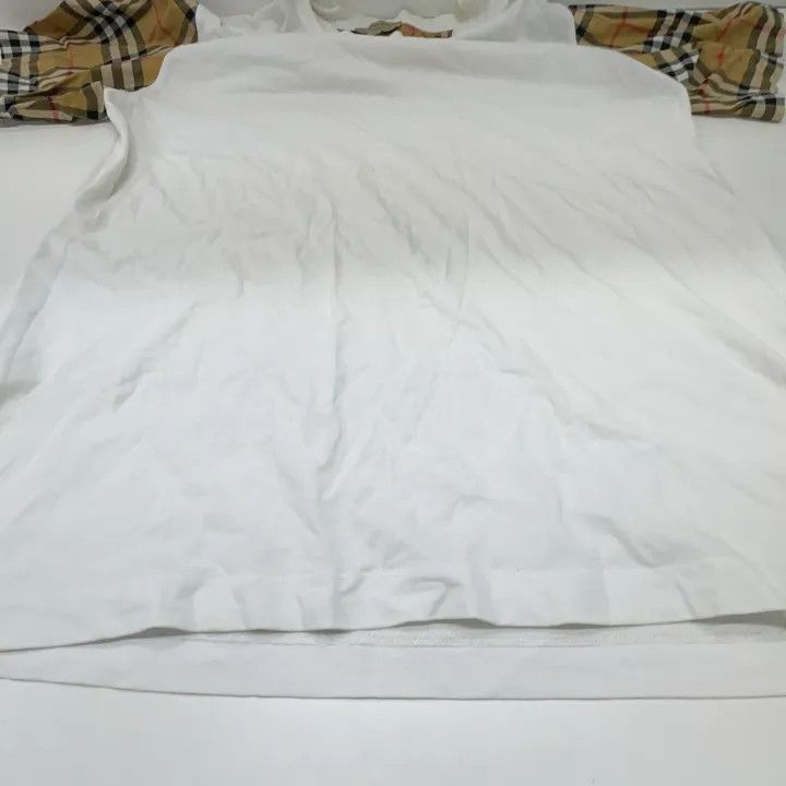 Burberry Burberry Plaid Print Short Sleeve T-Shirt 0079 Size M / US 6-8 / IT 42-44 - 8 Thumbnail