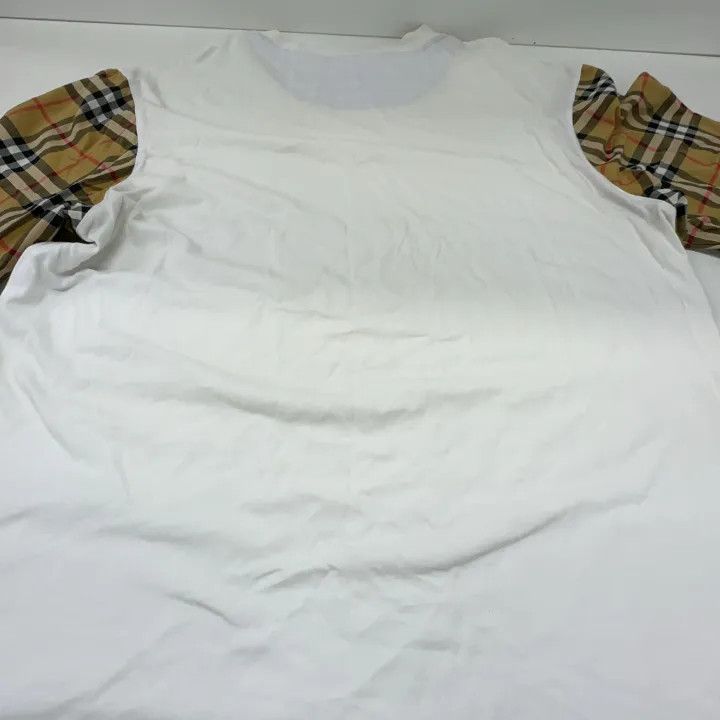 Burberry Burberry Plaid Print Short Sleeve T-Shirt 0079 Size M / US 6-8 / IT 42-44 - 11 Thumbnail
