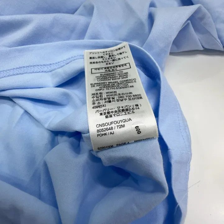 Burberry Burberry SS22 Logo Print Casual T-Shirt 0079 Size L / US 10 / IT 46 - 10 Thumbnail