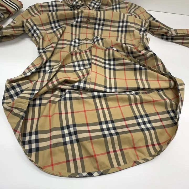 Burberry Burberry Plaid Long Sleeve Cotton Shirt 0079 Size S / US 4 / IT 40 - 8 Thumbnail