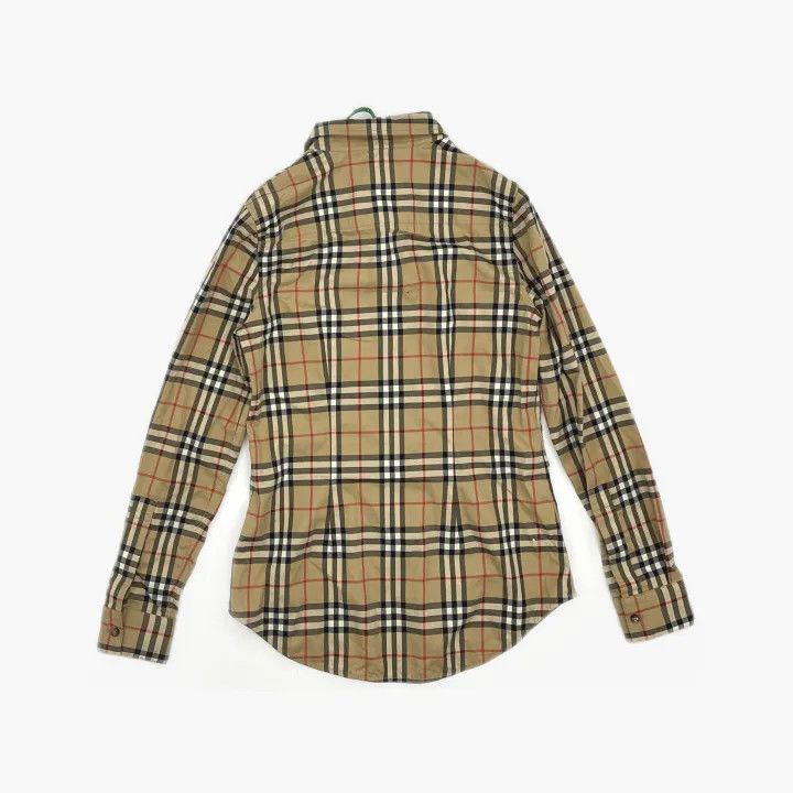 Burberry Burberry Plaid Long Sleeve Cotton Shirt 0079 Size S / US 4 / IT 40 - 3 Thumbnail