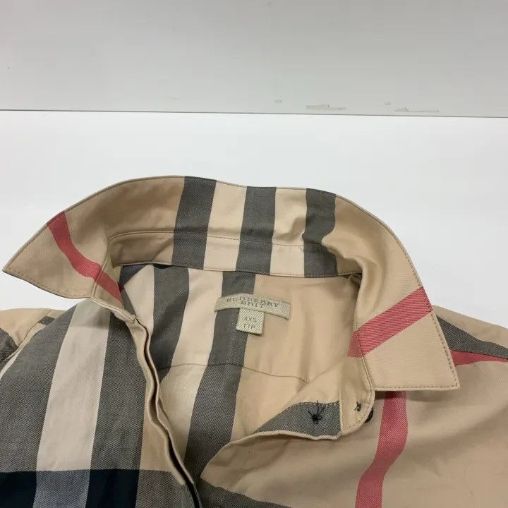Burberry Burberry Checked Long Sleeve Shirt for Women 0079 Size XXS / US 00 / IT 34 - 6 Thumbnail