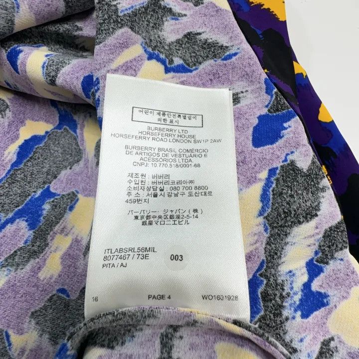 Burberry Burberry Camouflage Print Long Sleeve Dress 0079 Size M / US 6-8 / IT 42-44 - 3 Thumbnail