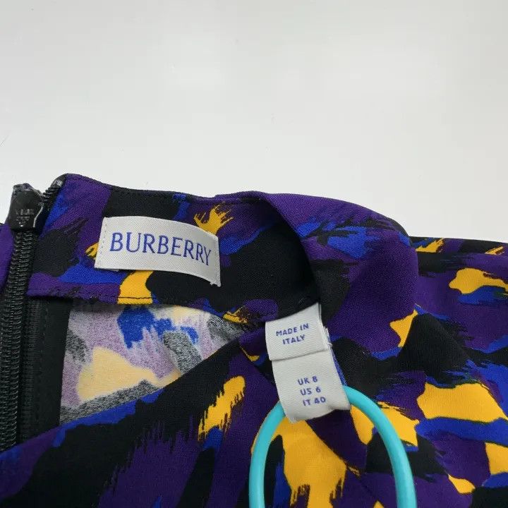 Burberry Burberry Camouflage Print Long Sleeve Dress 0079 Size M / US 6-8 / IT 42-44 - 4 Thumbnail