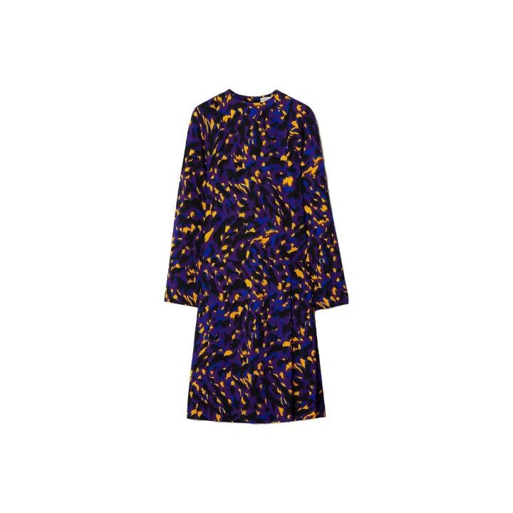 Burberry Burberry Camouflage Print Long Sleeve Dress 0079 Size M / US 6-8 / IT 42-44 - 2 Thumbnail