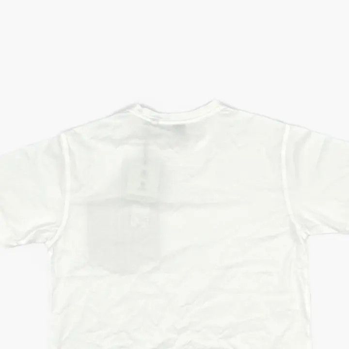 Burberry Burberry White Loose Fit T-Shirt with Pocket 0079 Size S / US 4 / IT 40 - 4 Thumbnail