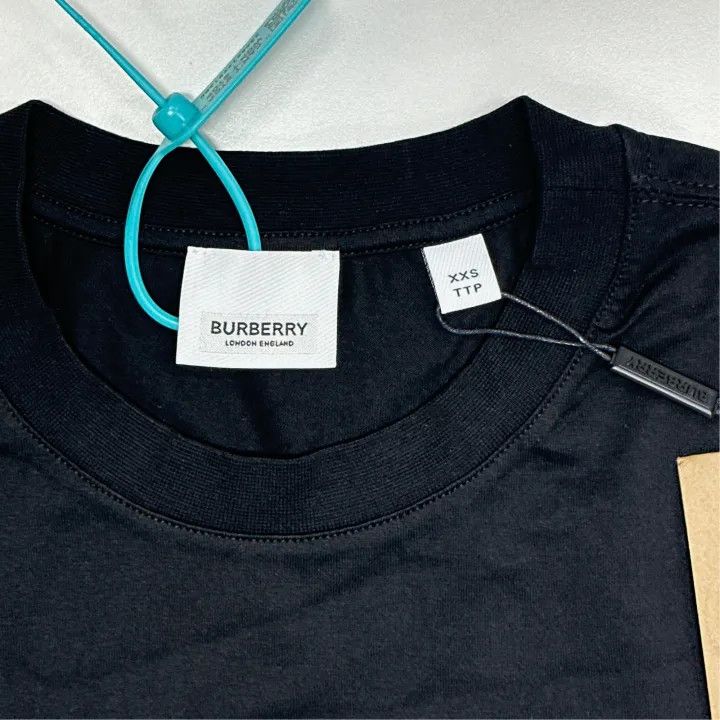 Burberry Burberry Monogram Motif Oversized T-shirt 0079 Size XXS / US 00 / IT 34 - 2 Thumbnail