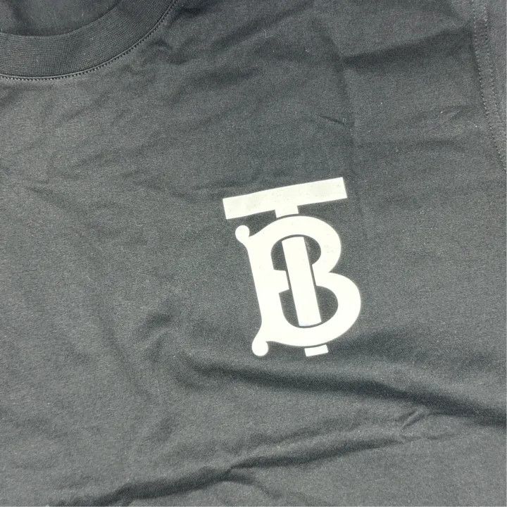 Burberry Burberry Monogram Motif Oversized T-shirt 0079 Size XXS / US 00 / IT 34 - 4 Thumbnail