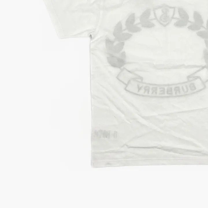 Burberry Burberry FW22 White Graphic Short Sleeve T-Shirt 0079 Size XXS / US 00 / IT 34 - 5 Thumbnail