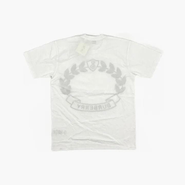 Burberry Burberry FW22 White Graphic Short Sleeve T-Shirt 0079 Size XXS / US 00 / IT 34 - 3 Thumbnail