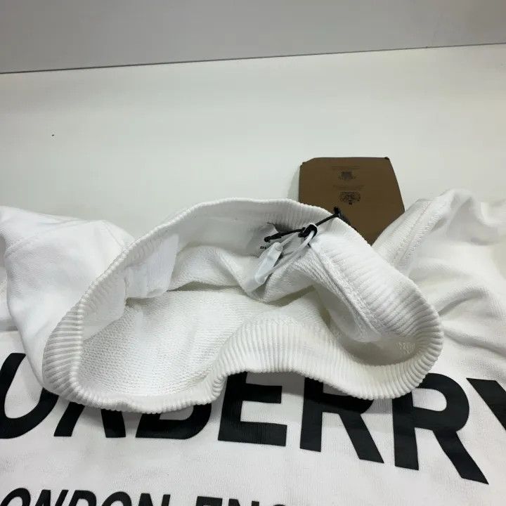 Burberry Burberry Logo Cotton Sweatshirt for Unisex 0079 Size S / US 4 / IT 40 - 8 Thumbnail