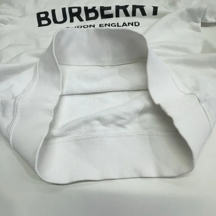 Burberry Burberry Logo Cotton Sweatshirt for Unisex 0079 Size S / US 4 / IT 40 - 10 Thumbnail