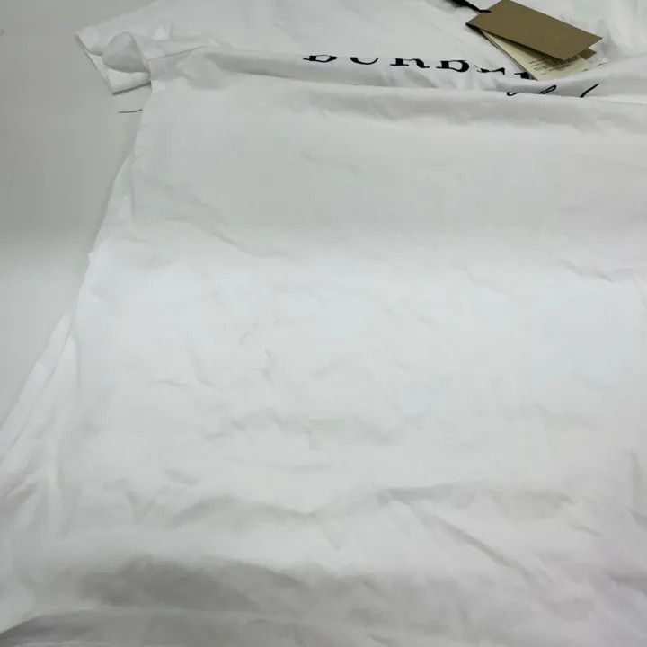 Burberry Burberry Logo Round Neck Short Sleeve T-Shirt 0079 Size L / US 10 / IT 46 - 7 Thumbnail