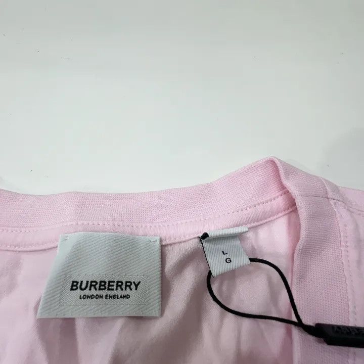 Burberry Burberry SS22 Logo Print Casual T-Shirt 0079 Size L / US 10 / IT 46 - 4 Thumbnail