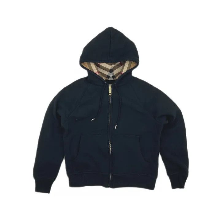 Burberry Burberry Hooded Fleece Jacket for Women 0079 Size M / US 6-8 / IT 42-44 - 2 Thumbnail