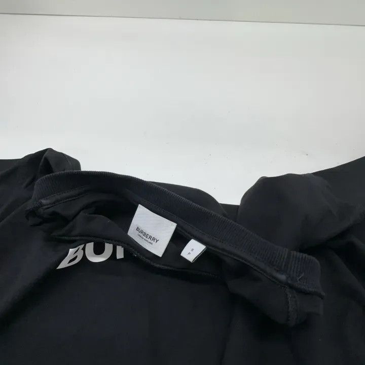 Burberry SS22 Black Logo Print T-Shirt 0079