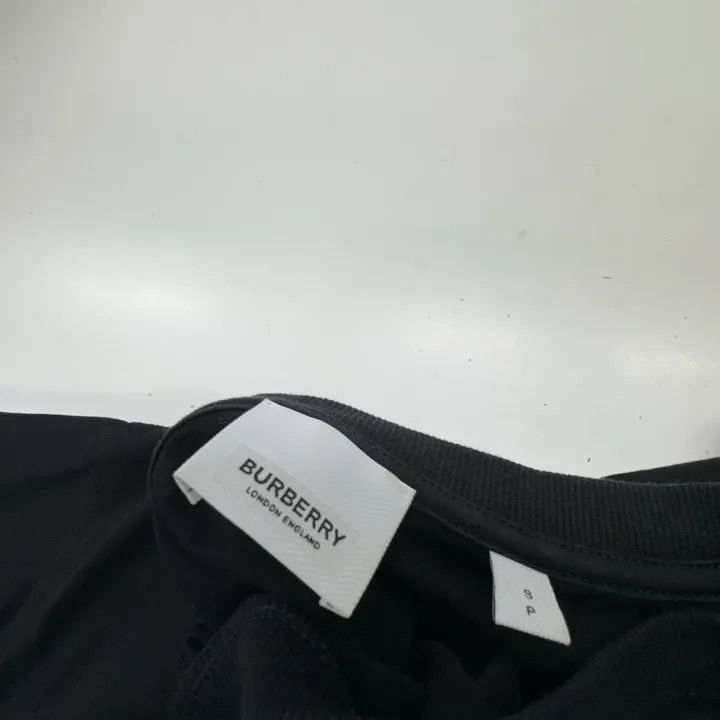 Burberry SS22 Black Logo Print T-Shirt 0079