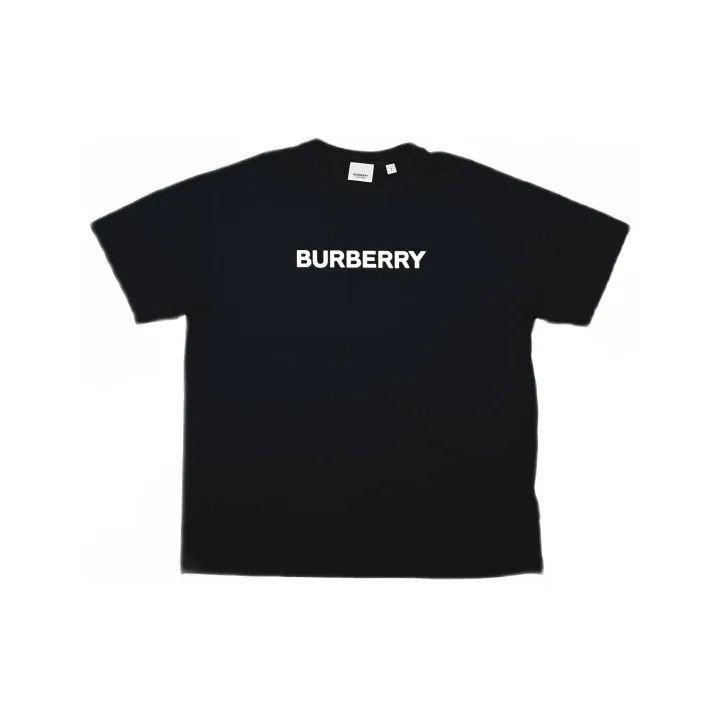 Burberry SS22 Black Logo Print T-Shirt 0079
