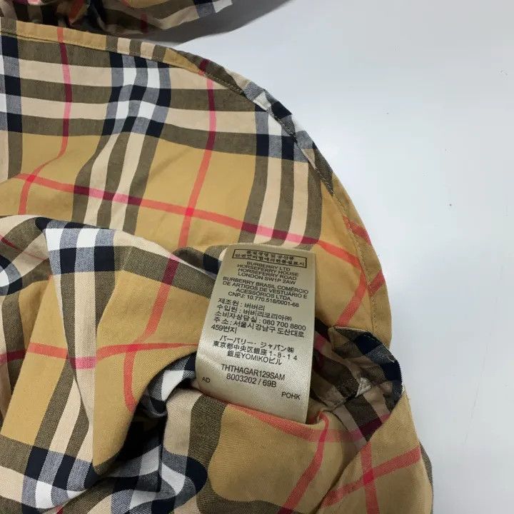 Burberry Burberry Classic Check Long Sleeve Shirt 0079 Size M / US 6-8 / IT 42-44 - 6 Thumbnail