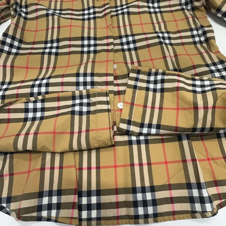 Burberry Burberry Classic Check Long Sleeve Shirt 0079 Size M / US 6-8 / IT 42-44 - 8 Thumbnail