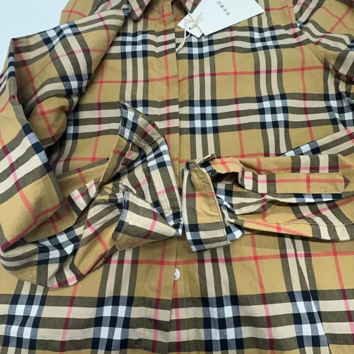 Burberry Burberry Classic Check Long Sleeve Shirt 0079 Size M / US 6-8 / IT 42-44 - 9 Thumbnail