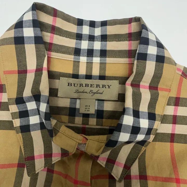 Burberry Burberry Classic Check Long Sleeve Shirt 0079 Size M / US 6-8 / IT 42-44 - 4 Thumbnail