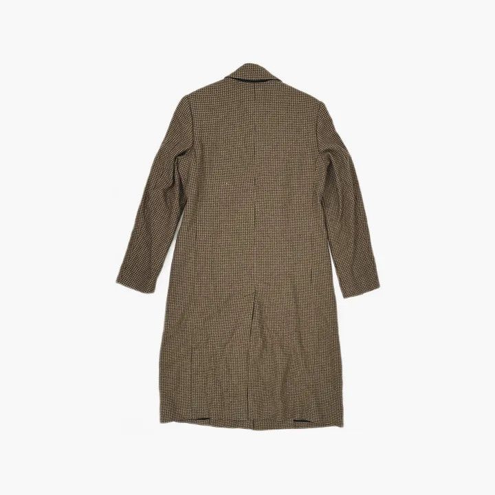 Burberry Burberry Houndstooth Detail Layered Coat 0079 Size M / US 6-8 / IT 42-44 - 3 Thumbnail