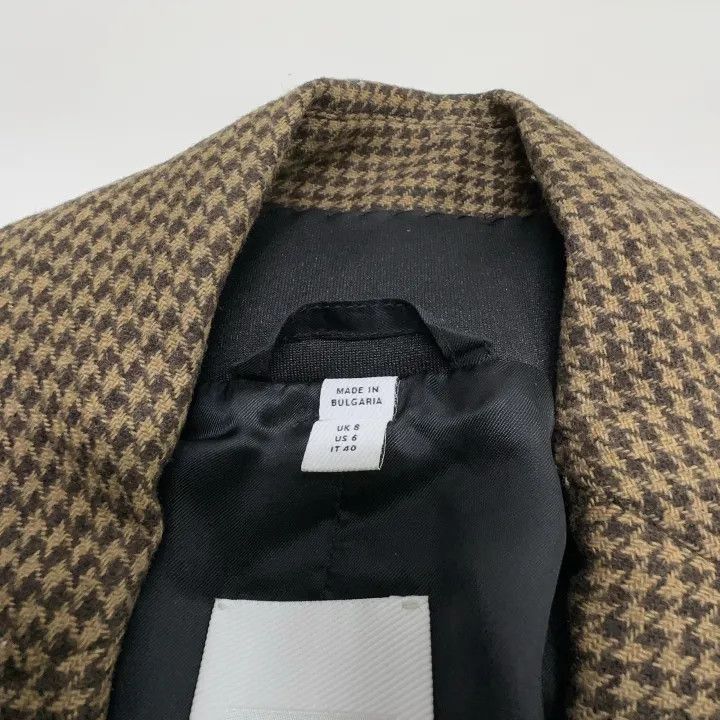 Burberry Burberry Houndstooth Detail Layered Coat 0079 Size M / US 6-8 / IT 42-44 - 5 Thumbnail