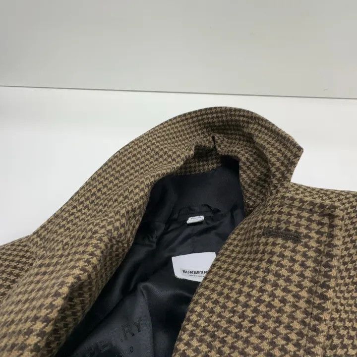 Burberry Burberry Houndstooth Detail Layered Coat 0079 Size M / US 6-8 / IT 42-44 - 6 Thumbnail
