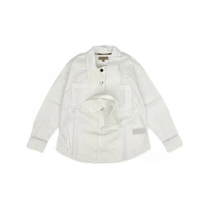 Burberry Burberry Fashionable Long Sleeve Shirt 0079 Size M / US 6-8 / IT 42-44 - 2 Thumbnail