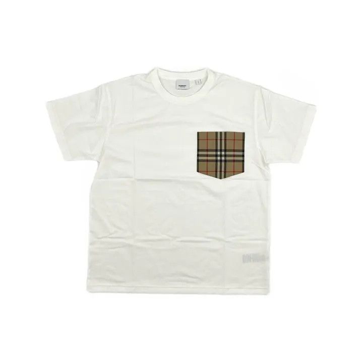 Burberry Burberry FW21 White Pocket T-Shirt 0079 Size S / US 4 / IT 40 - 2 Thumbnail