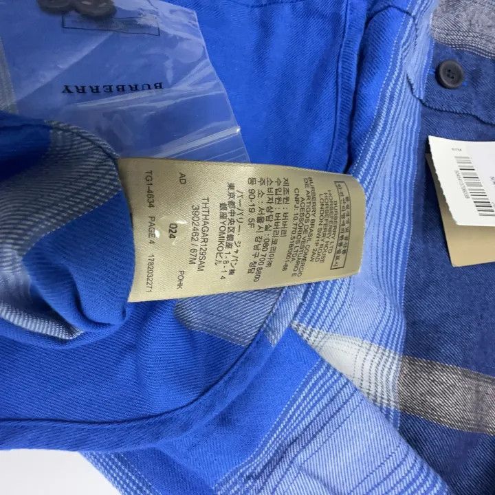 Burberry Burberry Checkered Casual Long Sleeve Shirt 0079 Size M / US 6-8 / IT 42-44 - 2 Thumbnail