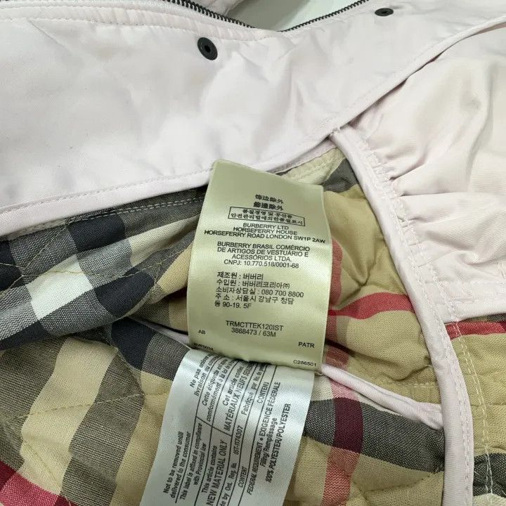 Burberry Burberry Stylish Casual Jacket in Pink 0079 Size XS / US 0-2 / IT 36-38 - 5 Thumbnail