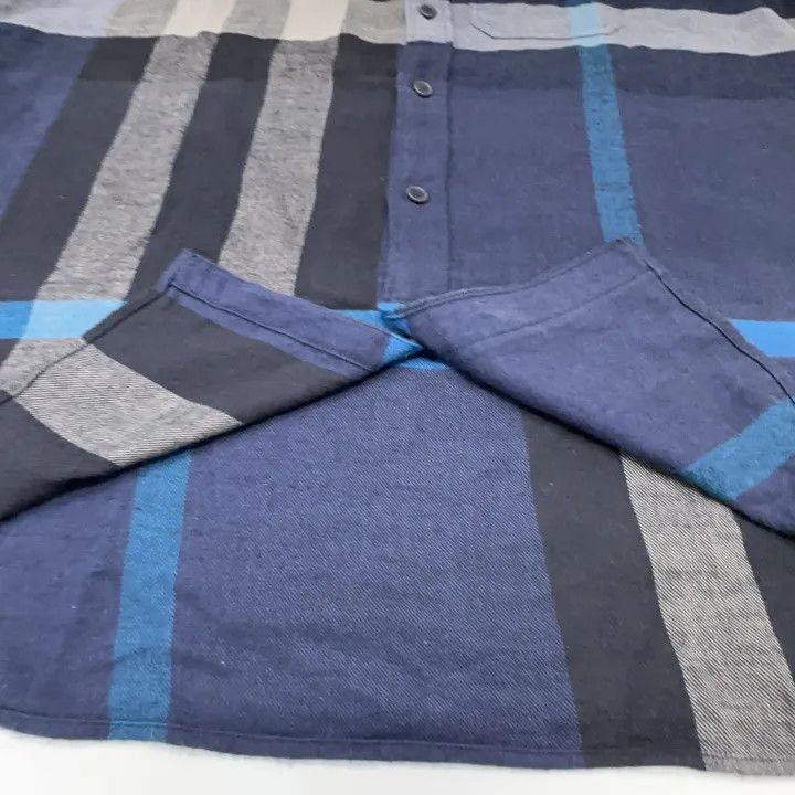 Burberry Burberry Plaid Long Sleeve Shirt 0079 Size XXL / US 16-18 / IT 52-54 - 10 Thumbnail