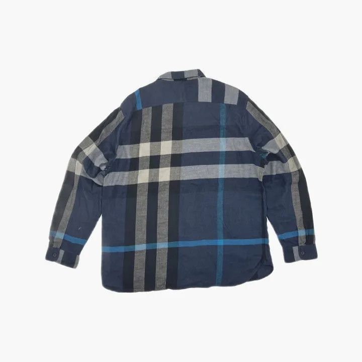 Burberry Burberry Plaid Long Sleeve Shirt 0079 Size XXL / US 16-18 / IT 52-54 - 3 Thumbnail