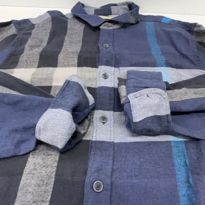 Burberry Burberry Plaid Long Sleeve Shirt 0079 Size XXL / US 16-18 / IT 52-54 - 11 Thumbnail