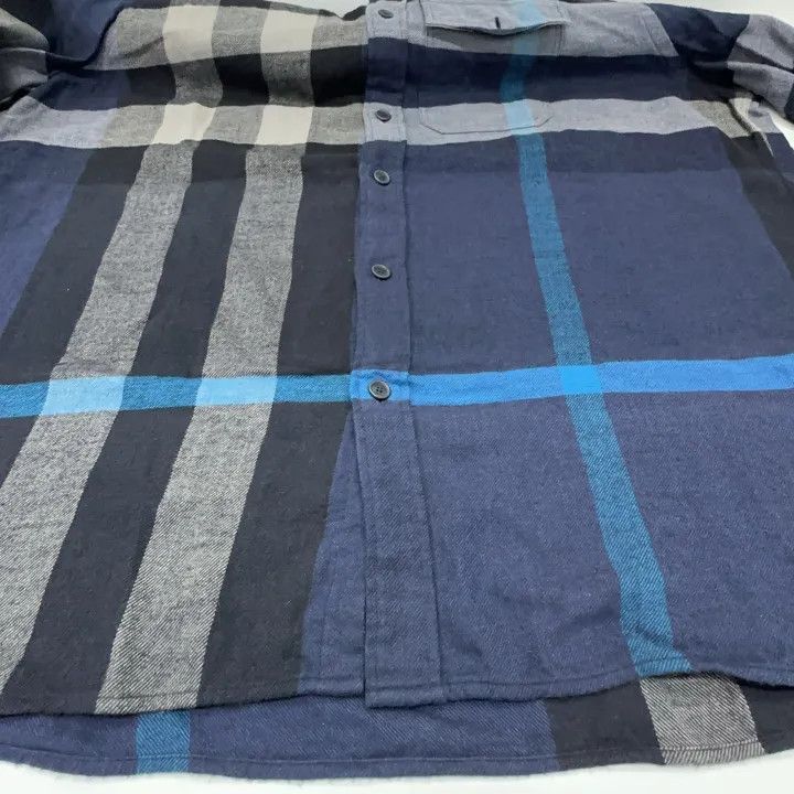 Burberry Burberry Plaid Long Sleeve Shirt 0079 Size XXL / US 16-18 / IT 52-54 - 9 Thumbnail