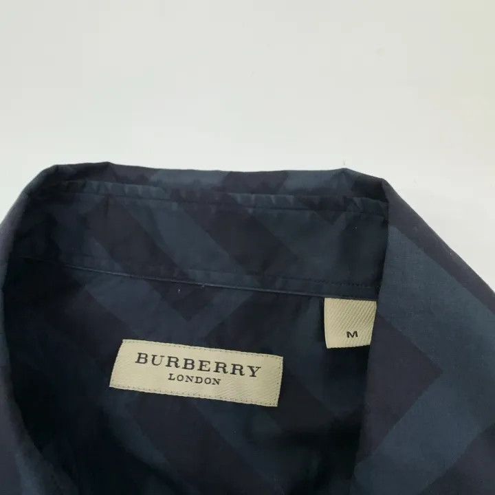 Burberry Burberry Casual Long Sleeve Colorblock Shirt 0079 Size M / US 6-8 / IT 42-44 - 5 Thumbnail