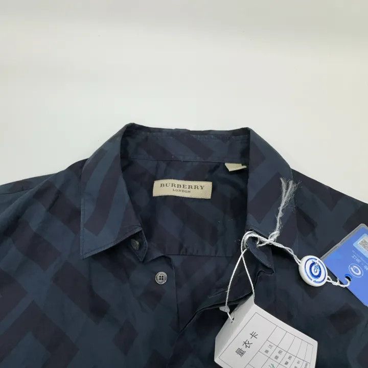 Burberry Burberry Casual Long Sleeve Colorblock Shirt 0079 Size M / US 6-8 / IT 42-44 - 6 Thumbnail