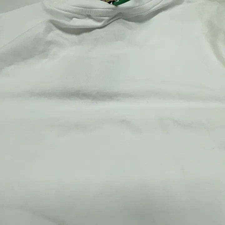 Burberry Burberry White Short Sleeve Cotton T-Shirt 0079 Size S / US 4 / IT 40 - 3 Thumbnail